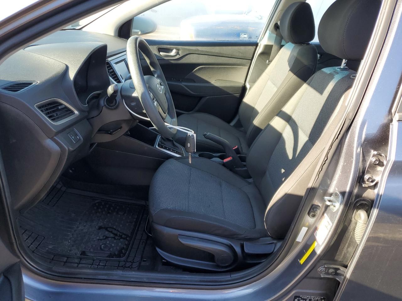 2018 Hyundai Accent VIN 3KPC24A33JE018279 Copart auction photo, rear end / front end damage thumbnail 7