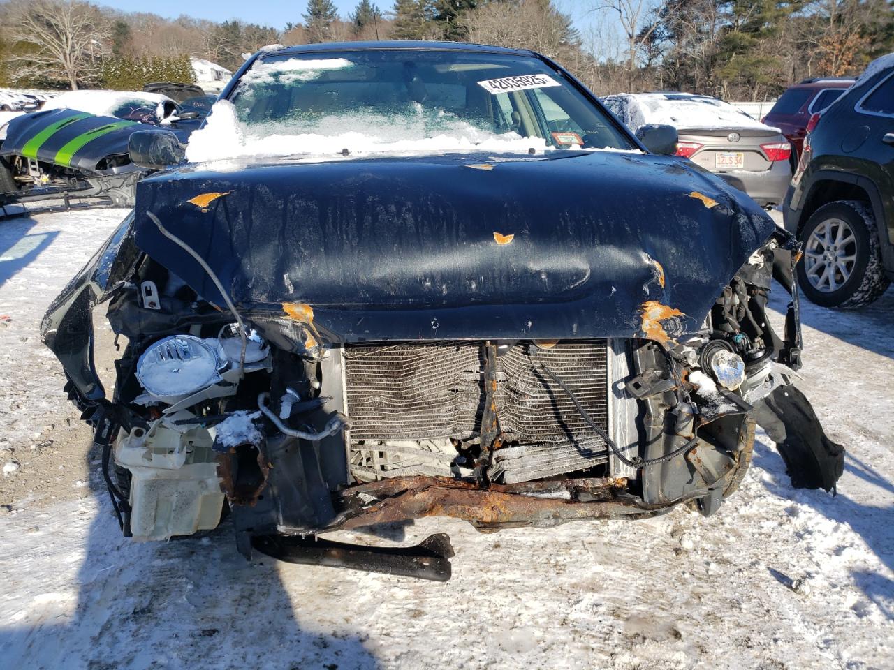 2006 Toyota Corolla VIN JTDBR32E760086408 Copart auction photo, all over damage thumbnail 5