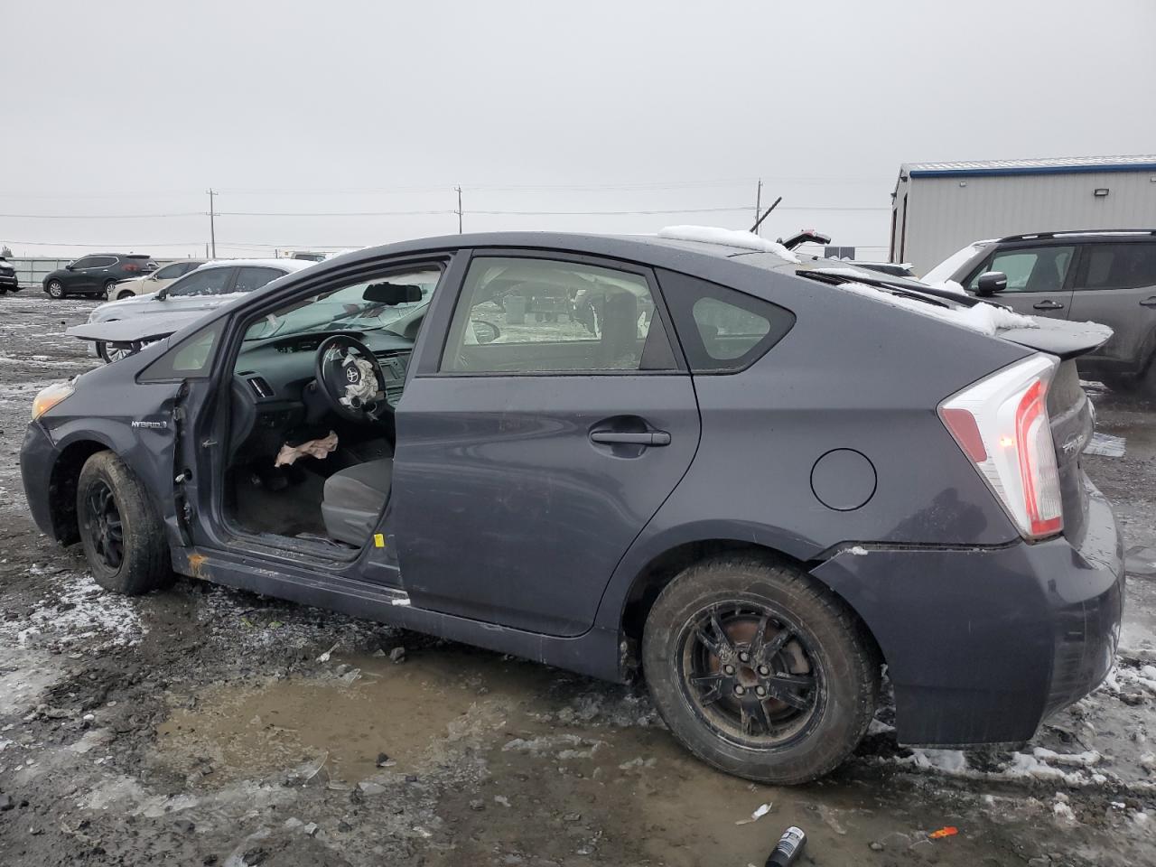 2013 Toyota Prius VIN JTDKN3DU4D5635837 Copart auction photo, all over damage thumbnail 2