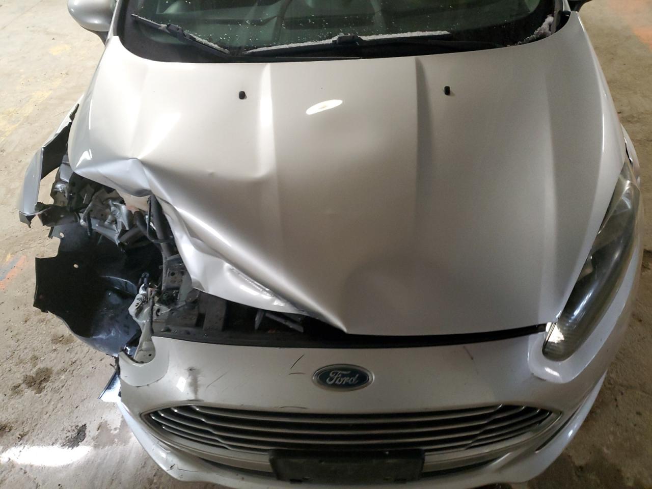 2018 Ford Fiesta VIN 3FADP4BJ4JM100522 Copart auction photo, front end / mechanical damage thumbnail 12