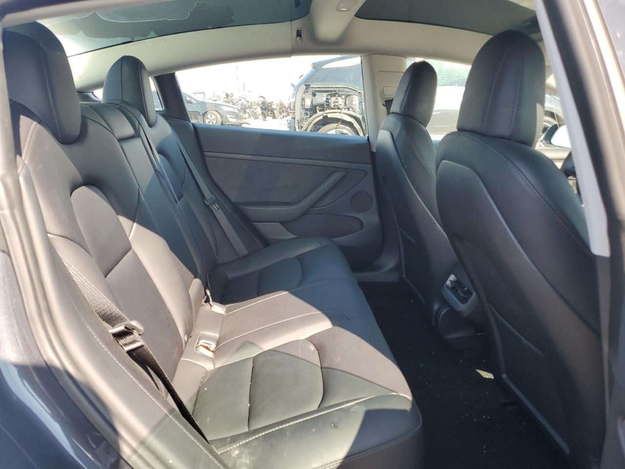 2022 Tesla Model 3 VIN 5YJ3E1EA1NF372879 Copart auction photo, front end / undercarriage damage thumbnail 10