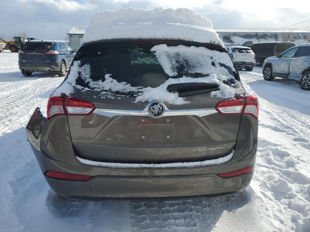 2019 Buick Envision VIN LRBFXCSA6KD041756 Copart auction photo, side / rear end damage thumbnail 6