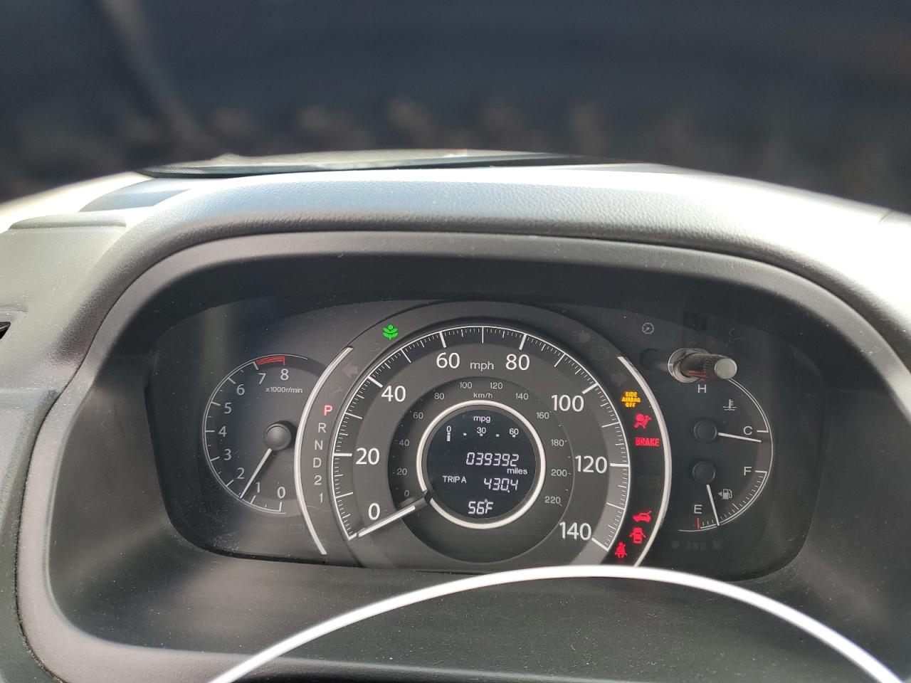 2013 Honda CR-V VIN 5J6RM4H70DL005069 Copart auction photo, all over damage thumbnail 9