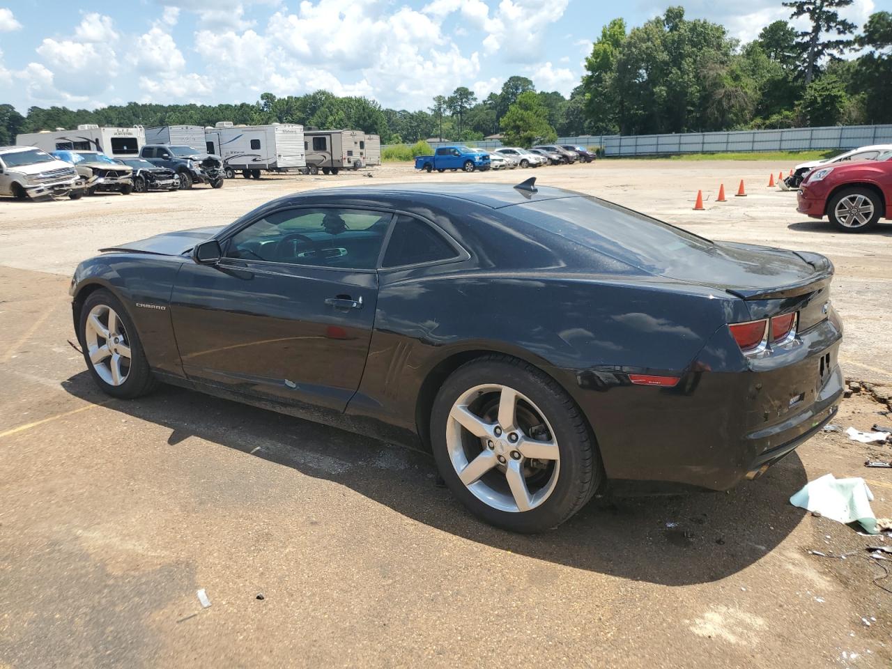 2013 Chevrolet Camaro VIN 2G1FB1E3XD9238813 Copart auction photo, front end / minor dent/scratches damage thumbnail 2