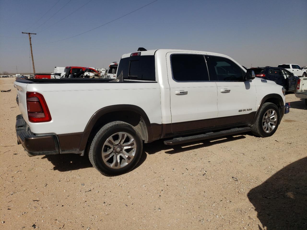 2020 RAM 1500 VIN 1C6RREKT7LN353979 Copart auction photo, mechanical damage thumbnail 3