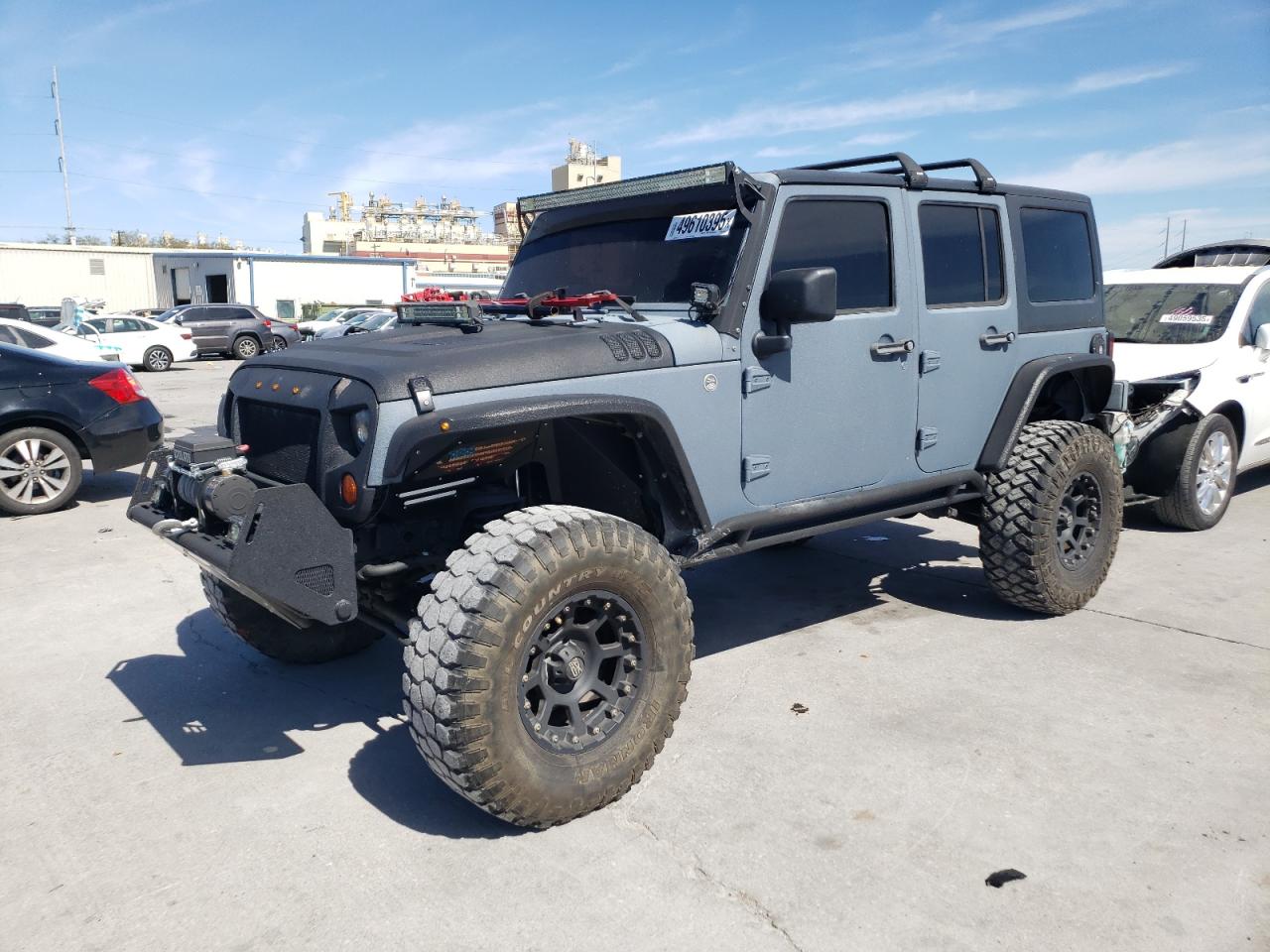 2009 Jeep Wrangler VIN 1J4GA59199L750023 - Copart auction photo
