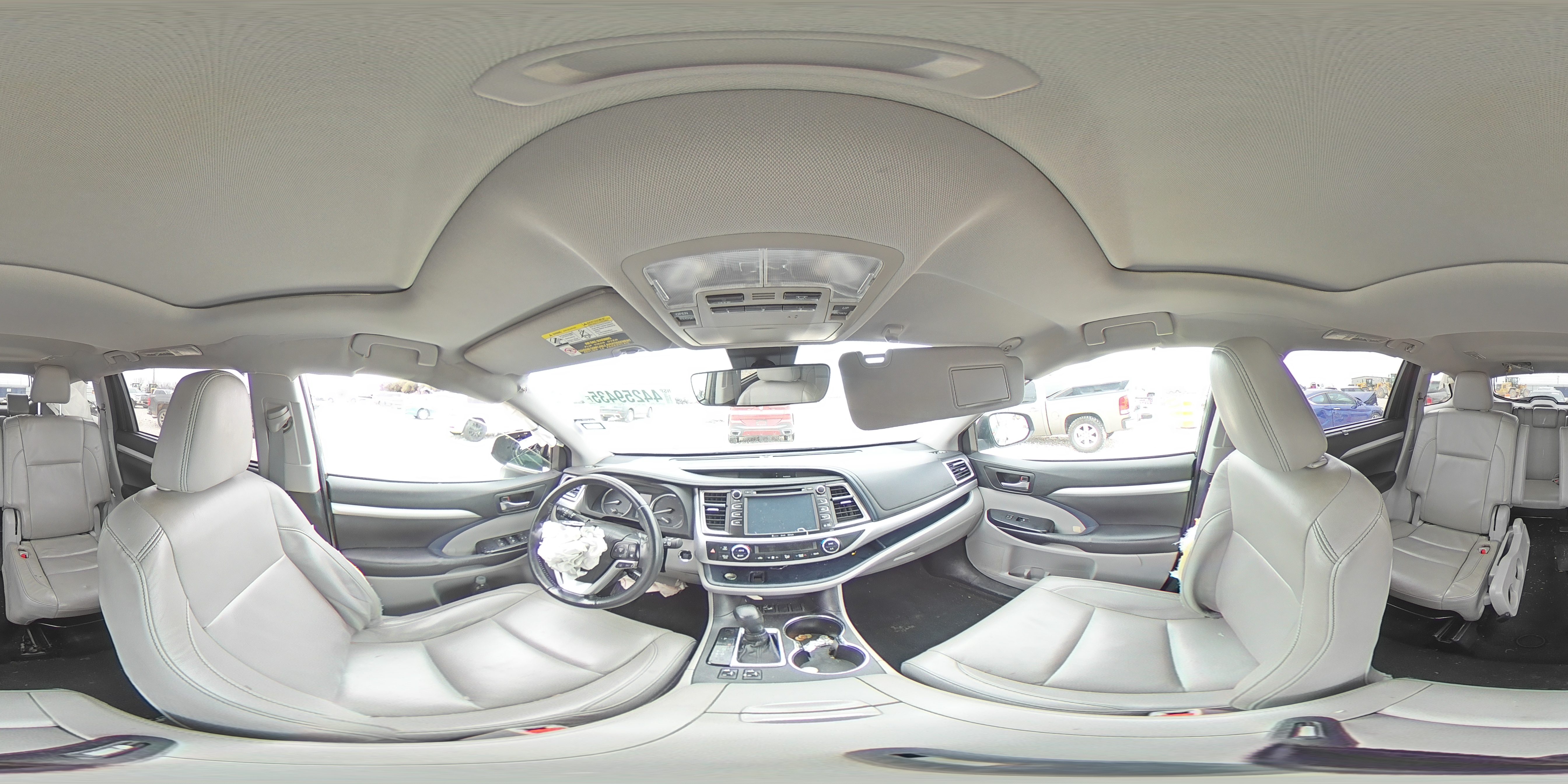 2018 Toyota Highlander VIN 5TDKZRFH5JS536957 Copart auction photo, front end / side damage thumbnail 13