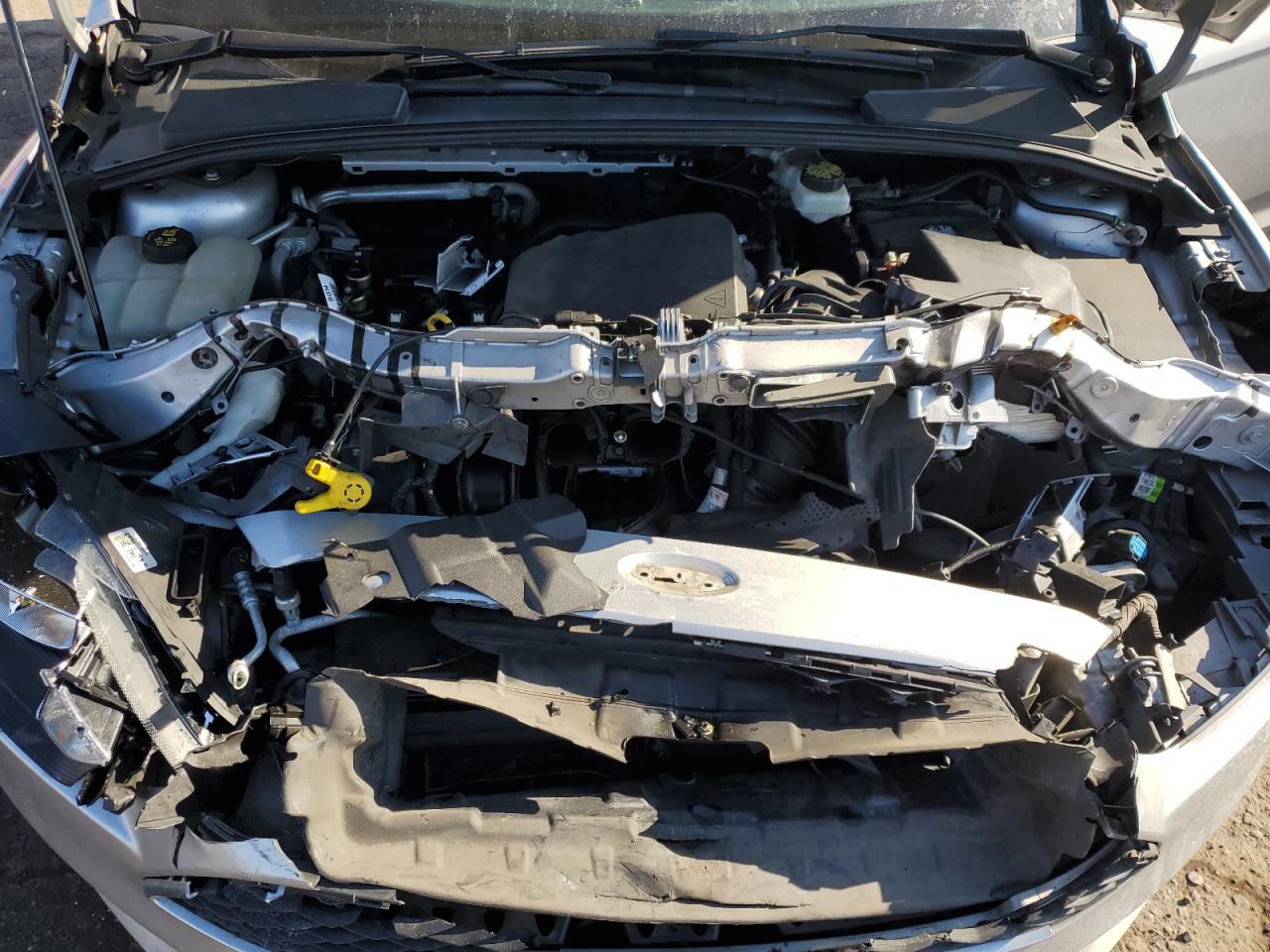 2017 Ford Focus VIN 1FADP3H25HL337266 Copart auction photo, front end / mechanical damage thumbnail 12
