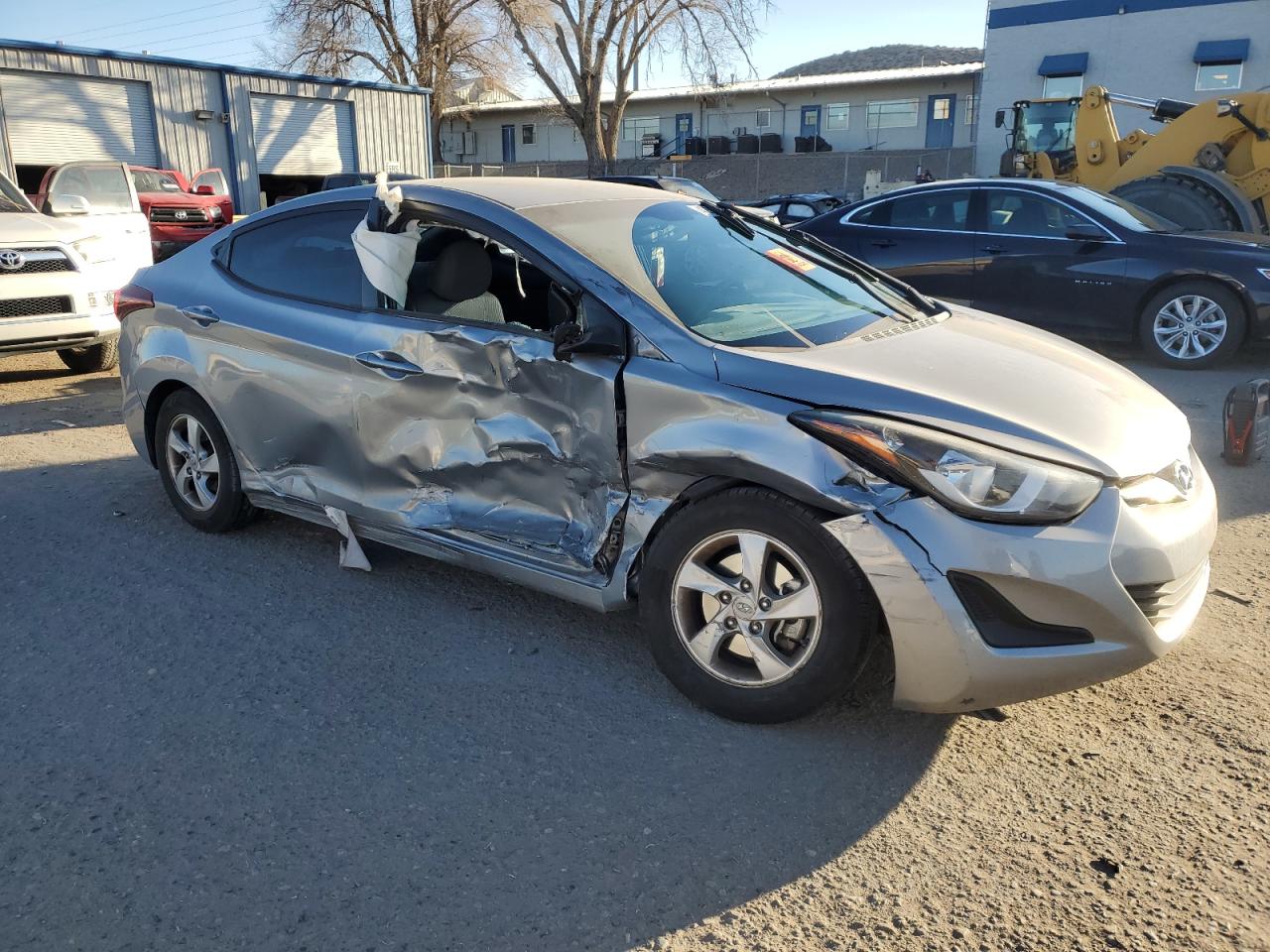 2015 Hyundai Elantra VIN 5NPDH4AE3FH649007 Copart auction photo, side damage thumbnail 4