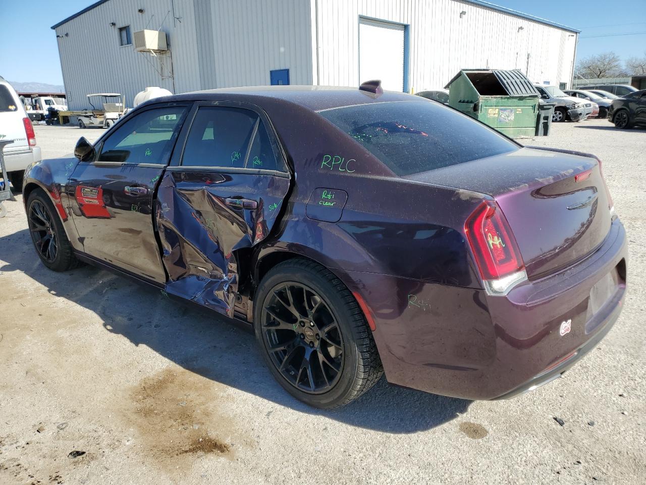 2020 Chrysler 300 VIN 2C3CCAAG7LH175582 Copart auction photo, side / undercarriage damage thumbnail 2