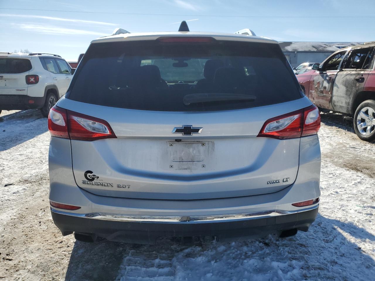 2019 Chevrolet Equinox VIN 3GNAXVEX8KS565313 Copart auction photo, side / rear end damage thumbnail 6