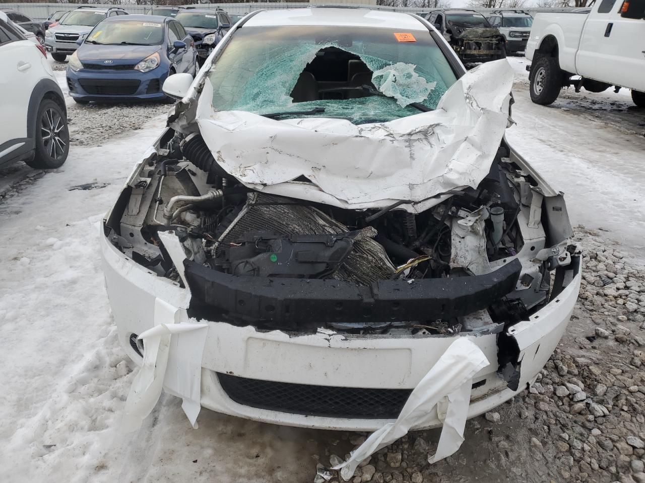 2012 Buick Verano VIN 1G4PP5SK0C4124459 Copart auction photo, front end damage thumbnail 5