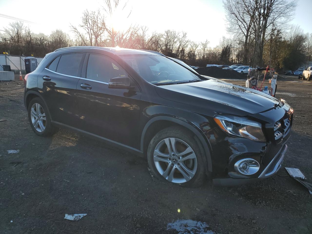 2018 Mercedes-Benz GLA-klasse VIN WDCTG4GB3JJ507701 Copart auction photo, front end damage thumbnail 4