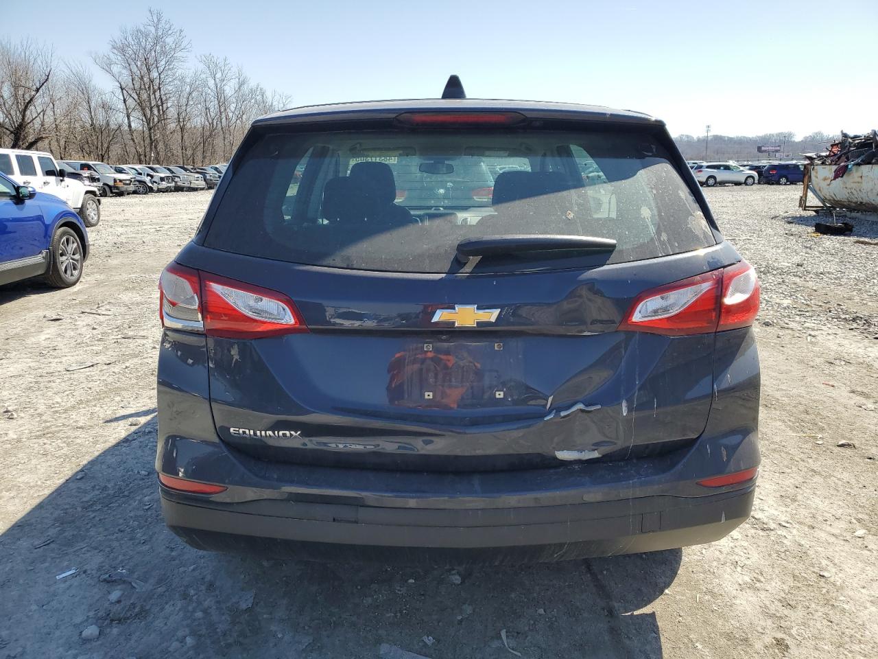 2019 Chevrolet Equinox VIN 3GNAXHEV0KS539269 Copart auction photo, front end / rear end damage thumbnail 6