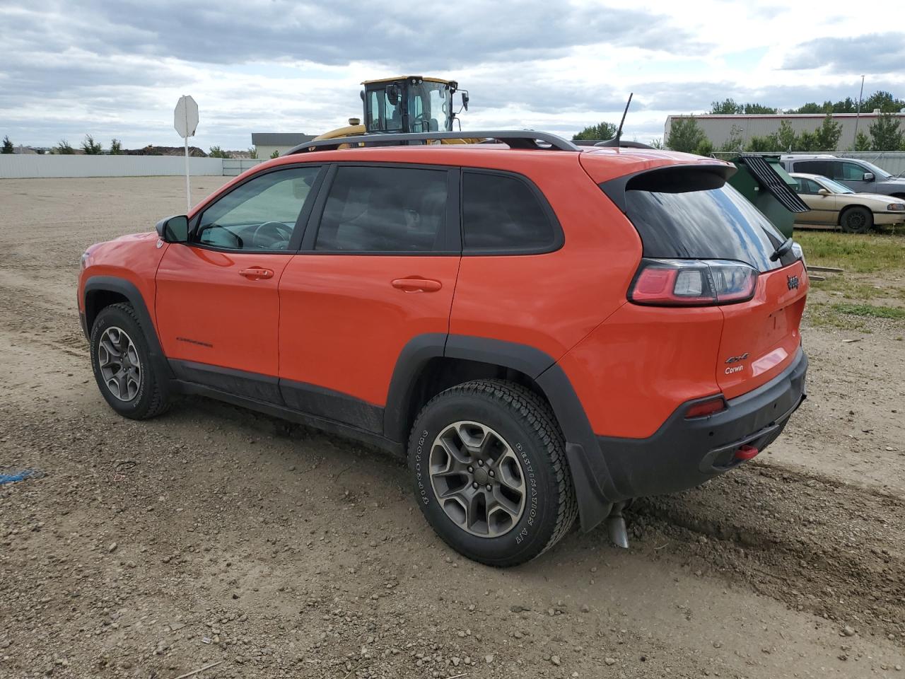 2021 Jeep Cherokee VIN 1C4PJMBX8MD136243 Copart auction photo, rear end damage thumbnail 2