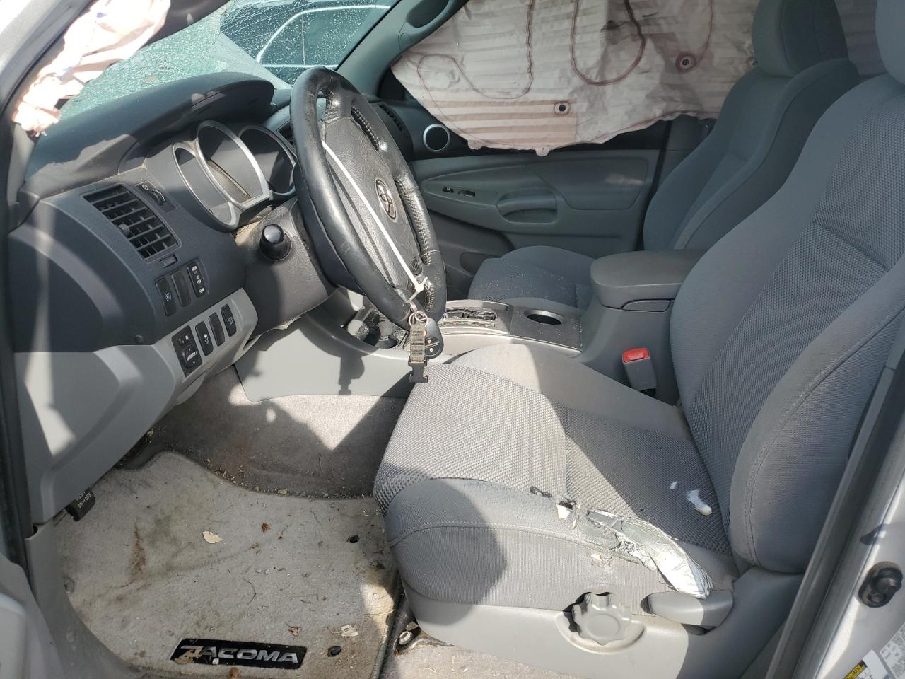 2010 Toyota Tacoma VIN 5TELU4EN2AZ704375 Copart auction photo, all over / undercarriage damage thumbnail 7