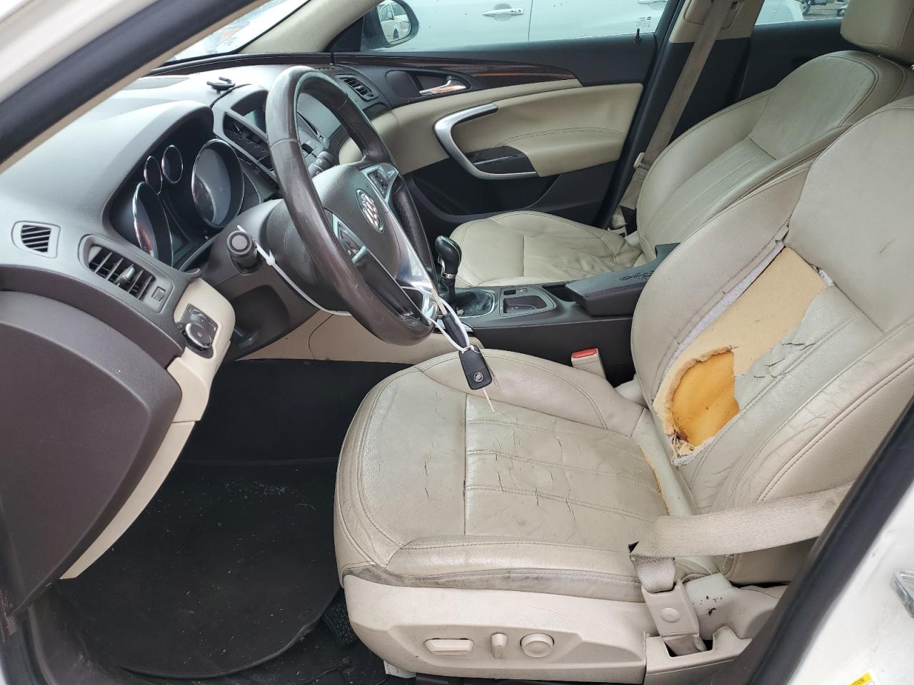 2011 Buick Regal VIN W04GX5GV7B1109653 Copart auction photo, all over / mechanical damage thumbnail 7
