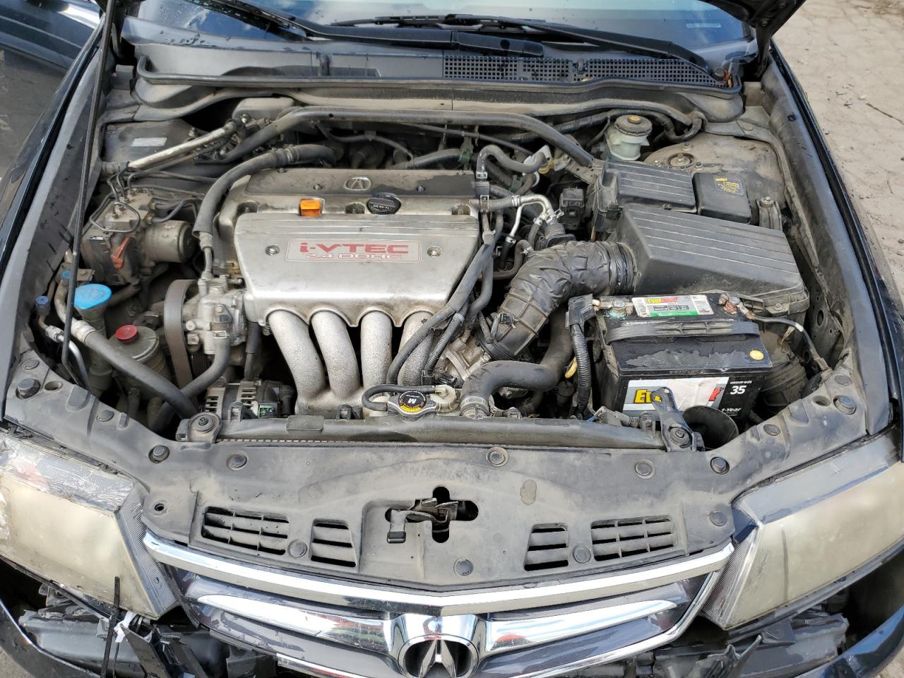2007 Acura TSX VIN JH4CL96857C021892 Copart auction photo, side / front end damage thumbnail 11