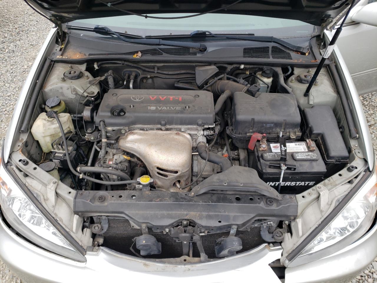 2004 Toyota Camry VIN 4T1BE32K04U261066 Copart auction photo, front end / undercarriage damage thumbnail 11