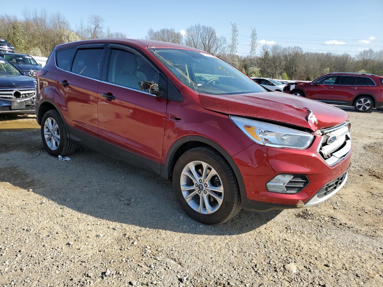 2019 Ford Escape VIN 1FMCU0GD3KUA89399 Copart auction photo, front end damage thumbnail 4