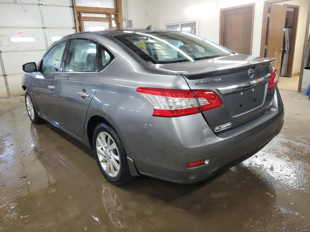 2015 Nissan Sentra VIN 3N1AB7AP0FY292933 Copart auction photo, front end / minor dent/scratches damage thumbnail 2