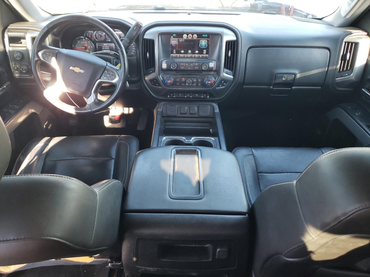2014 Chevrolet Silverado VIN 3GCUKSEC4EG376097 Copart auction photo, undercarriage / front end damage thumbnail 8