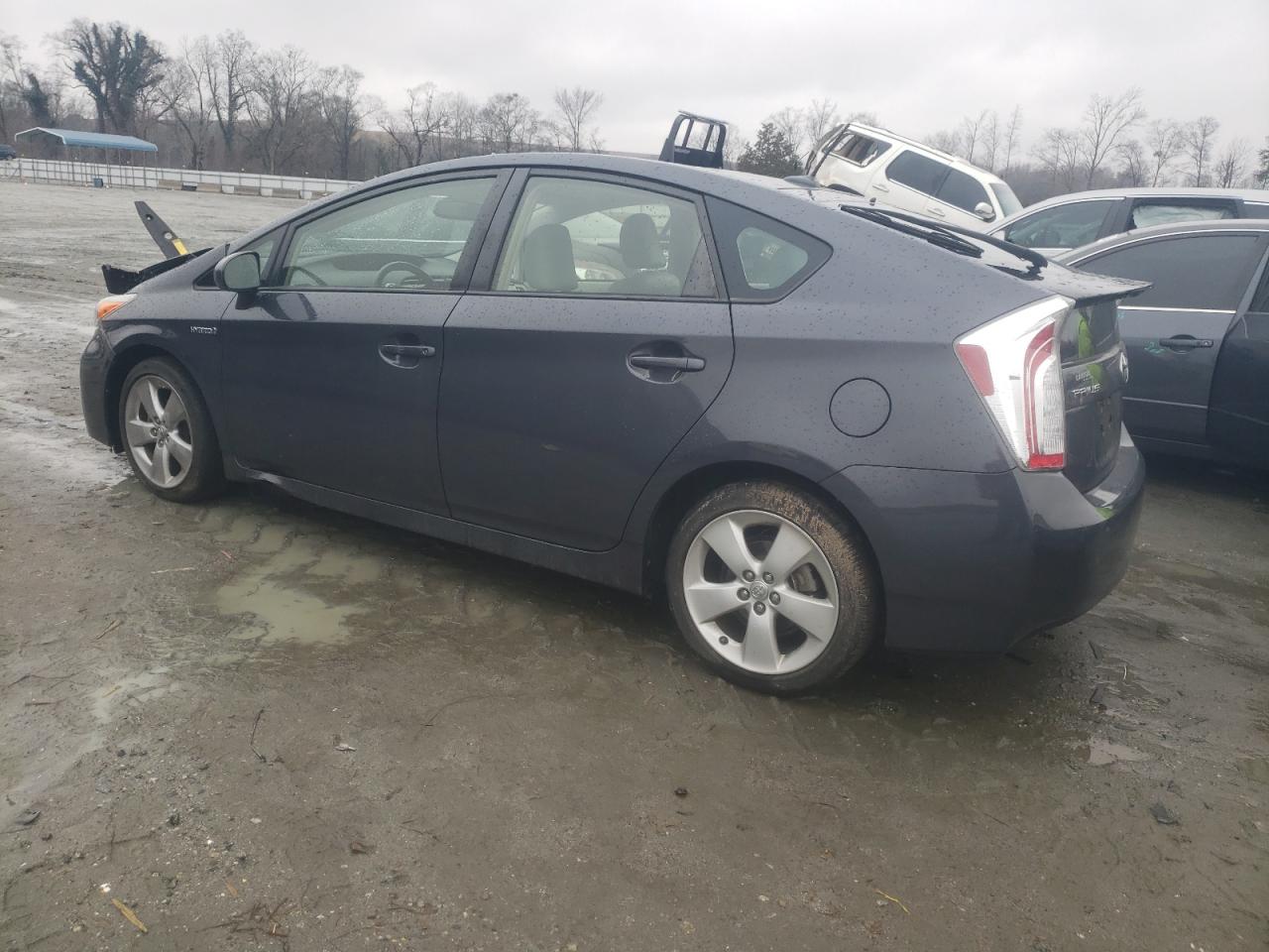 2014 Toyota Prius VIN JTDKN3DU9E1777383 Copart auction photo, all over damage thumbnail 2