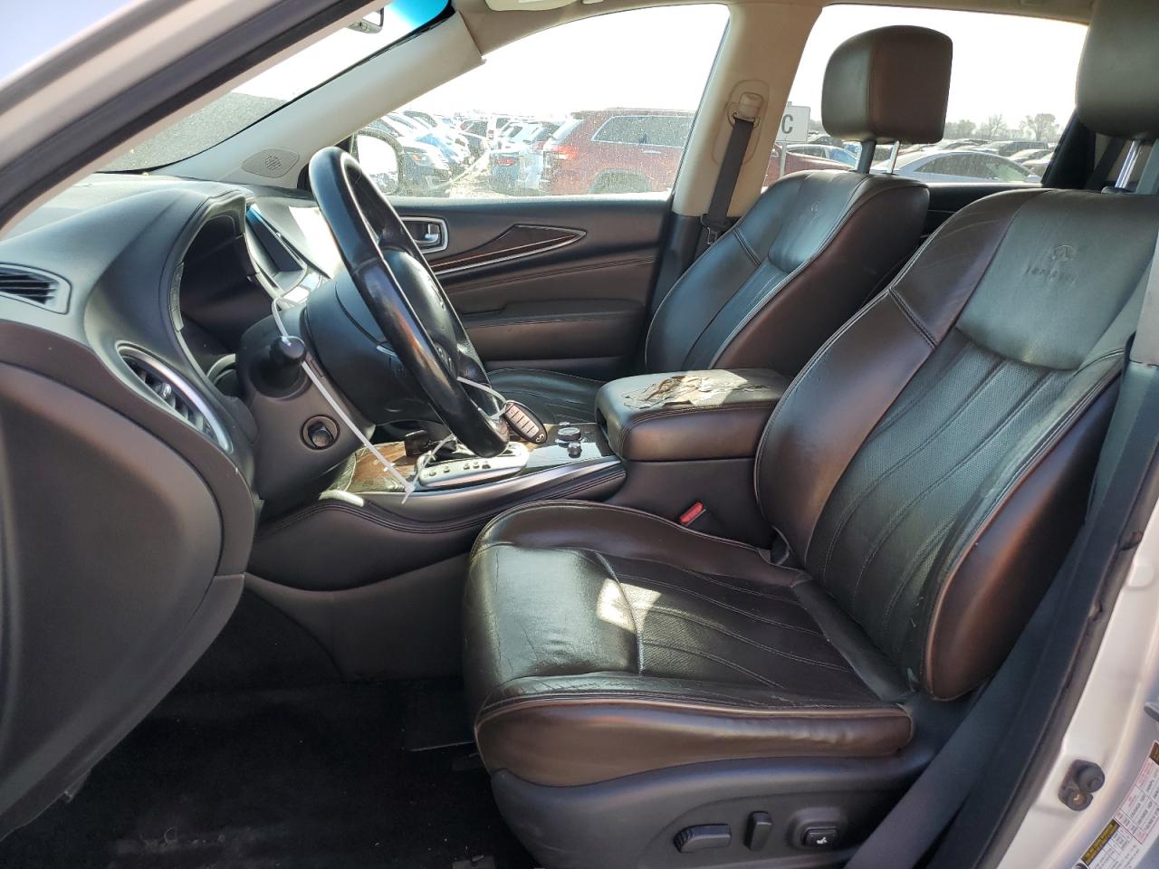 2013 Infiniti JX VIN 5N1AL0MM5DC301162 Copart auction photo, rear end damage thumbnail 7