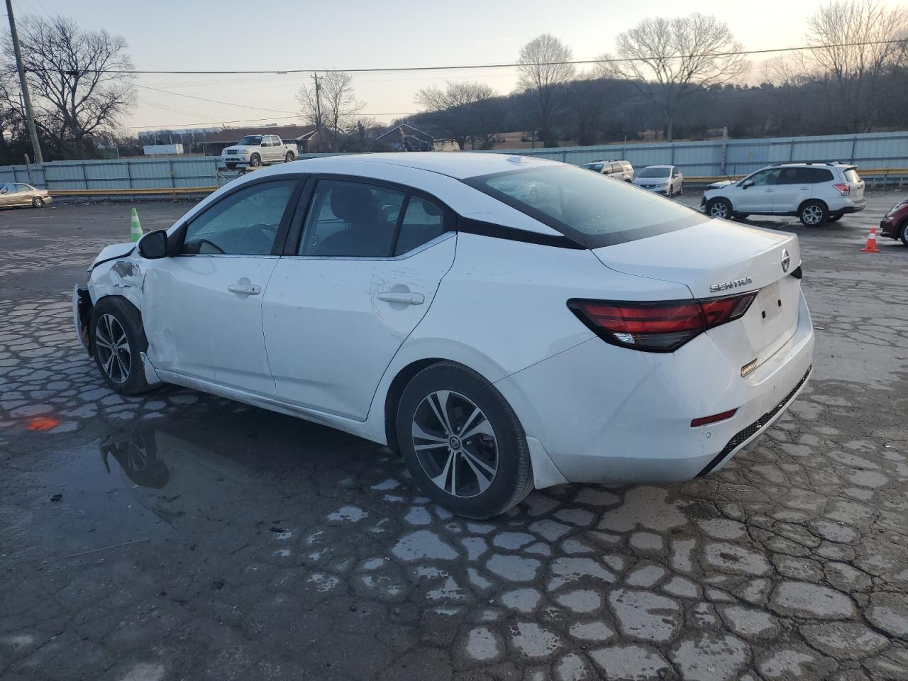 2020 Nissan Sentra VIN 3N1AB8CV4LY282368 Copart auction photo, front end damage thumbnail 2