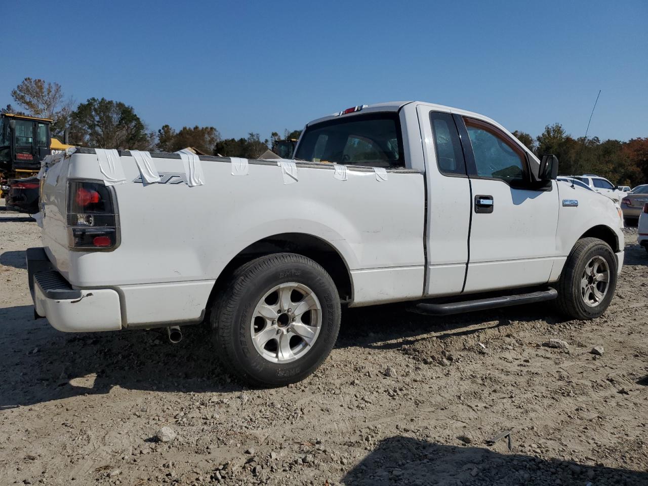 2004 Ford F-150 VIN 1FTRF12W24NB92463 Copart auction photo, top/roof damage thumbnail 3