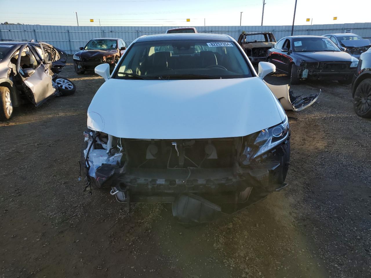 2017 Lexus ES VIN 58ABK1GGXHU063028 Copart auction photo, front end damage thumbnail 5