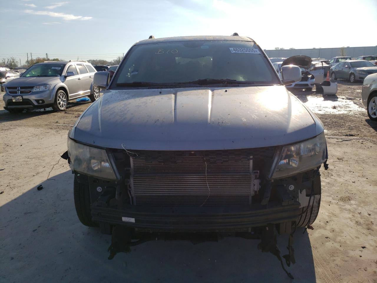 2015 Dodge Journey VIN 3C4PDCGG4FT714913 Copart auction photo, front end / side damage thumbnail 5