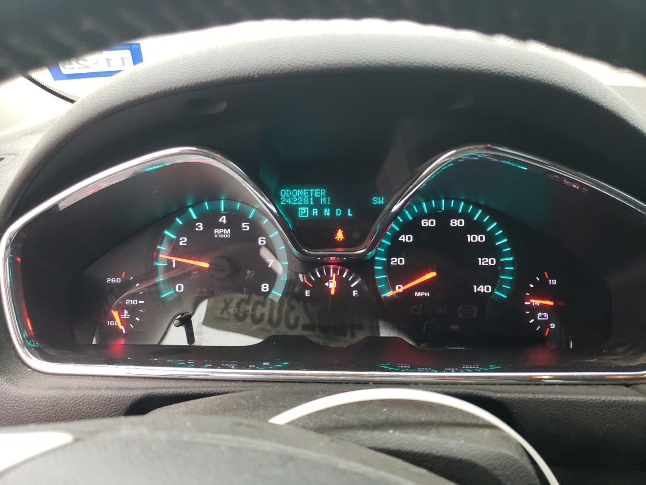2013 Chevrolet Traverse VIN 1GNKRJKD5DJ209424 Copart auction photo, front end damage thumbnail 9