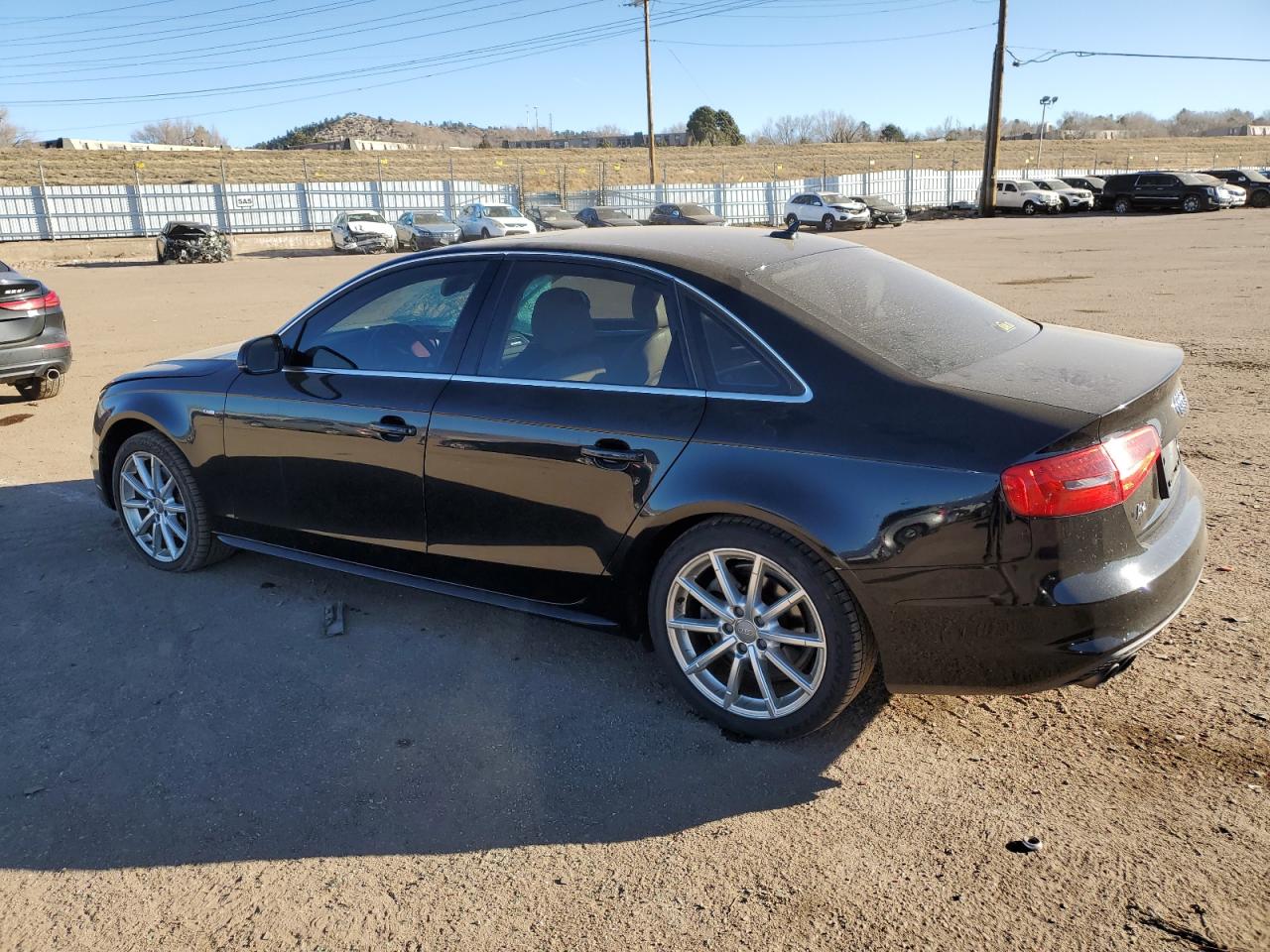 2015 Audi A4 VIN WAUFFAFL4FN033852 Copart auction photo, front end damage thumbnail 2