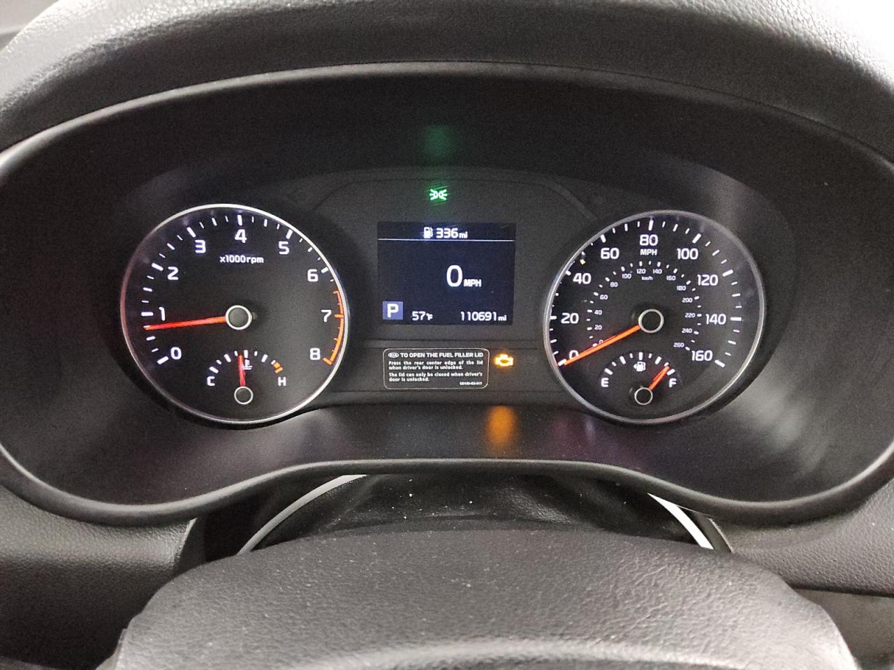 2020 KIA Sportage VIN KNDPM3AC6L7803744 Copart auction photo, mechanical damage thumbnail 9