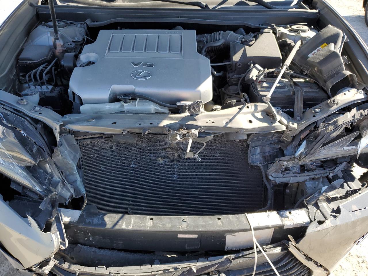 2016 Lexus ES VIN 58ABK1GG9GU033307 Copart auction photo, front end damage thumbnail 11