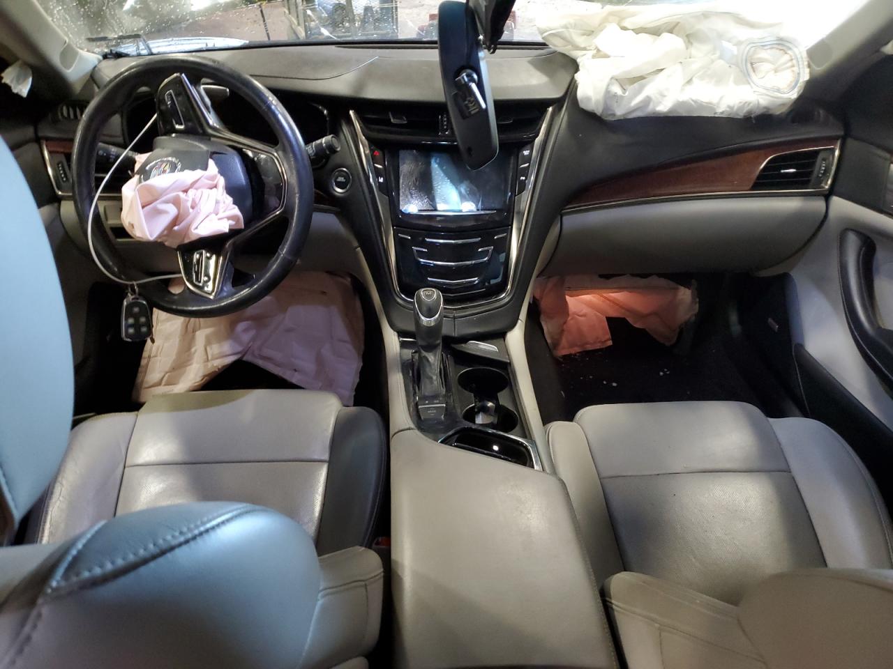 2014 Cadillac CTS VIN 1G6AX5S30E0187464 Copart auction photo, front end / mechanical damage thumbnail 8