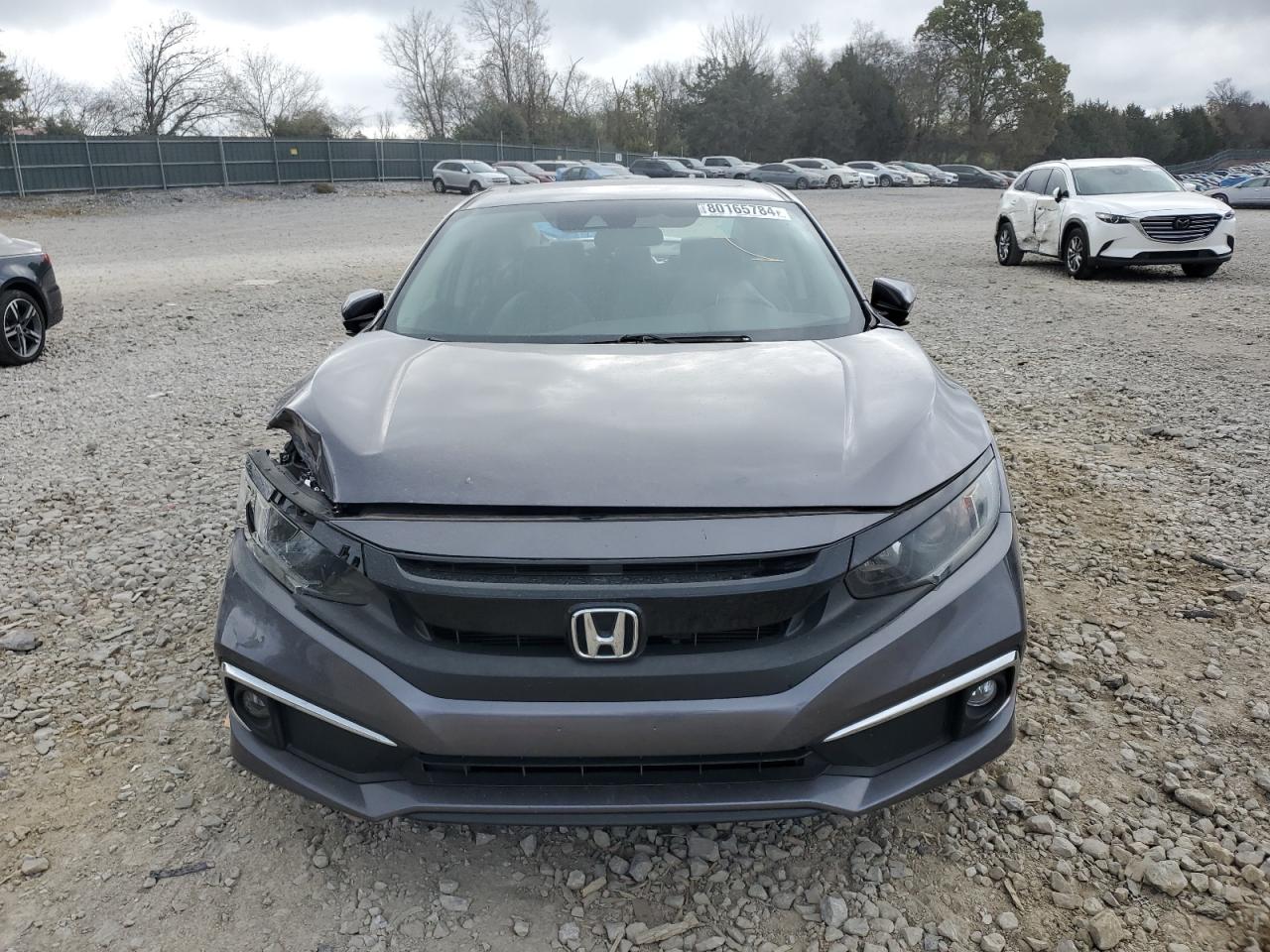 2020 Honda Civic VIN 19XFC1F31LE005695 Copart auction photo, rear end / all over damage thumbnail 5
