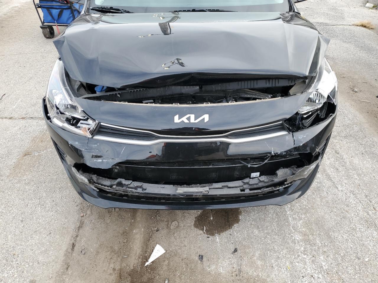 2023 KIA Rio VIN 3KPA24AD6PE543443 Copart auction photo, front end damage thumbnail 13