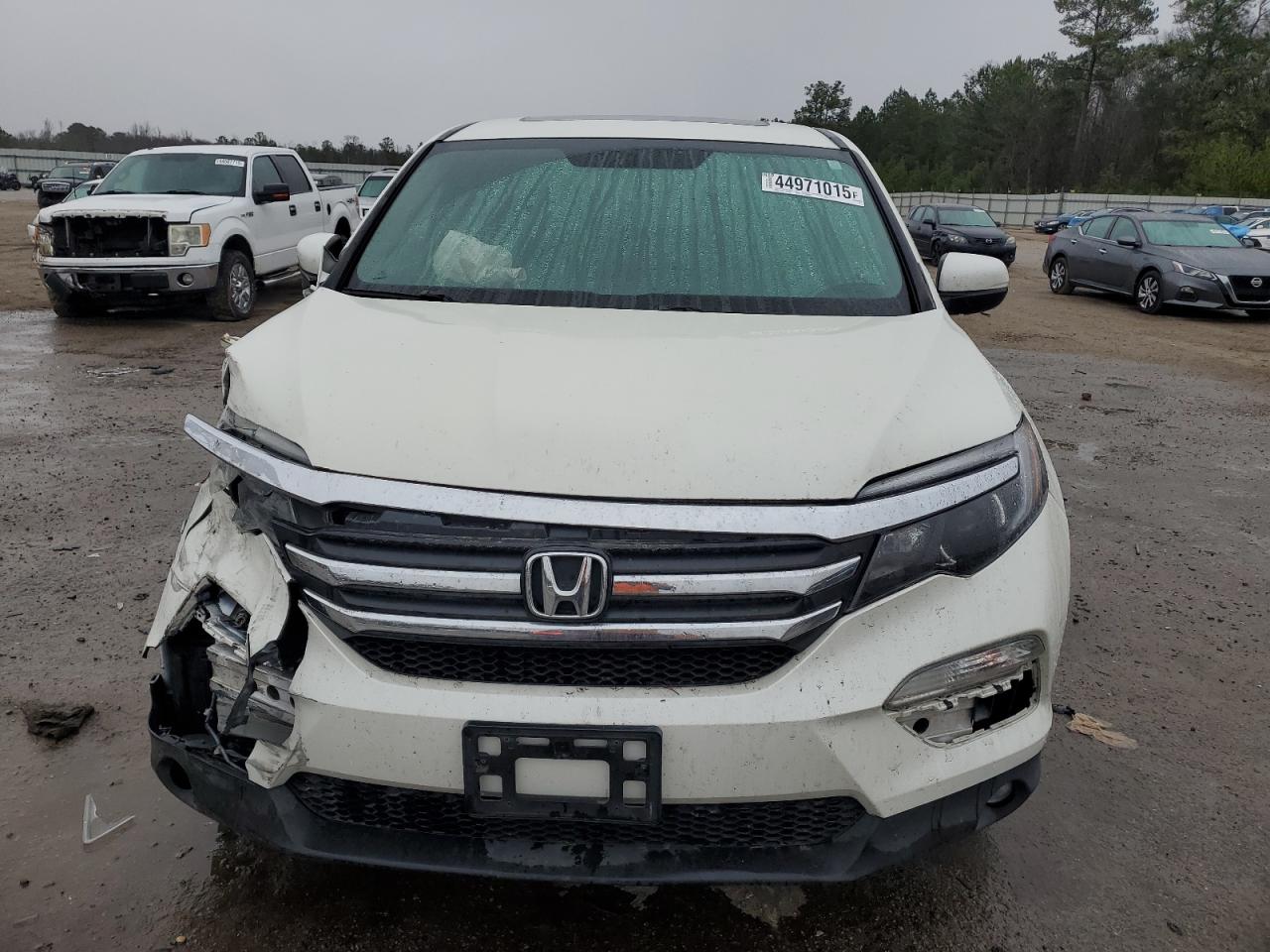 2017 Honda Pilot VIN 5FNYF5H81HB040108 Copart auction photo, front end damage thumbnail 5
