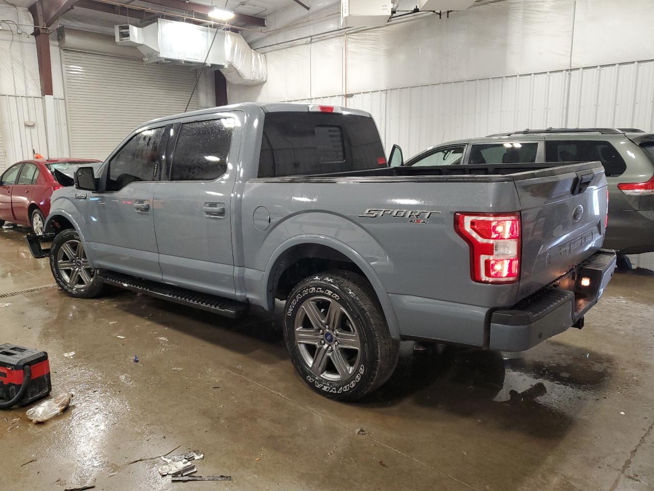 2020 Ford F-150 VIN 1FTEW1E51LKE98250 Copart auction photo, front end damage thumbnail 2