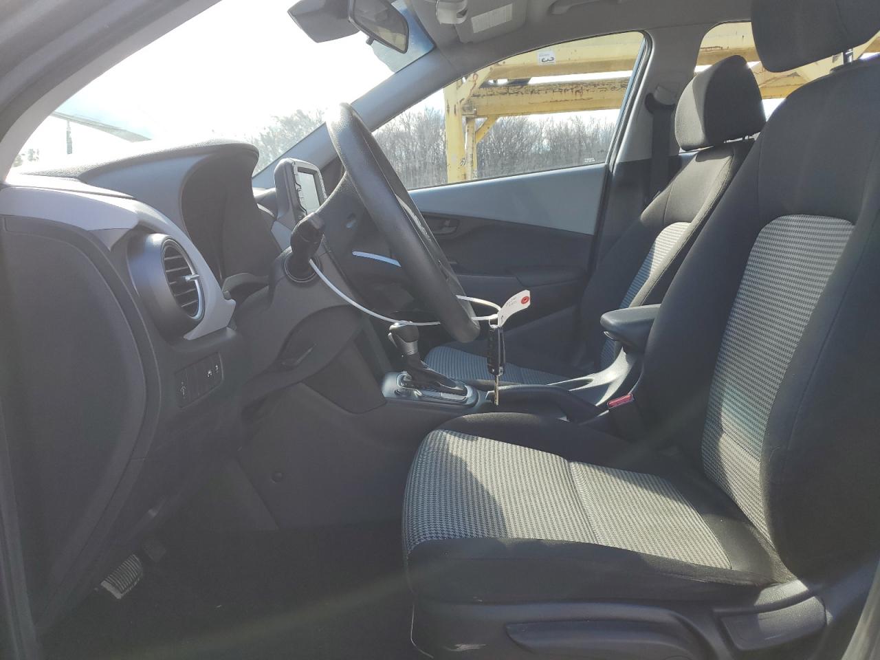 2019 Hyundai Kona VIN KM8K1CAA0KU280542 Copart auction photo, front end / rear end damage thumbnail 7