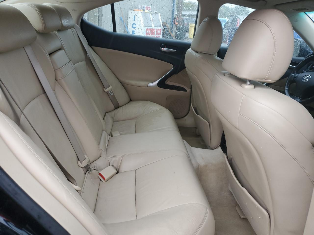 2007 Lexus IS VIN JTHBK262072057061 Copart auction photo, undercarriage damage thumbnail 10