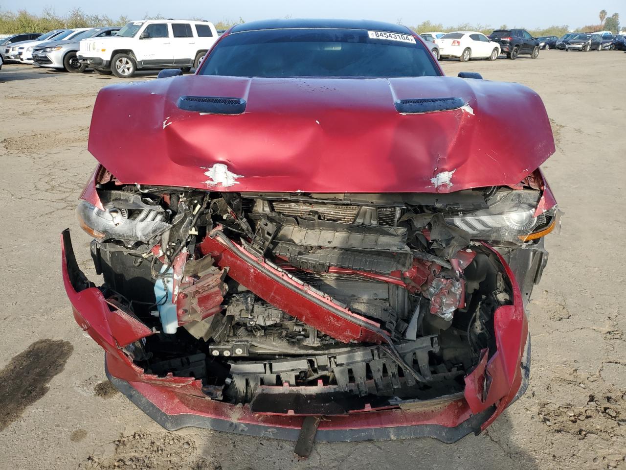 2019 Ford Mustang VIN 1FA6P8CF4K5193396 Copart auction photo, front end damage thumbnail 5