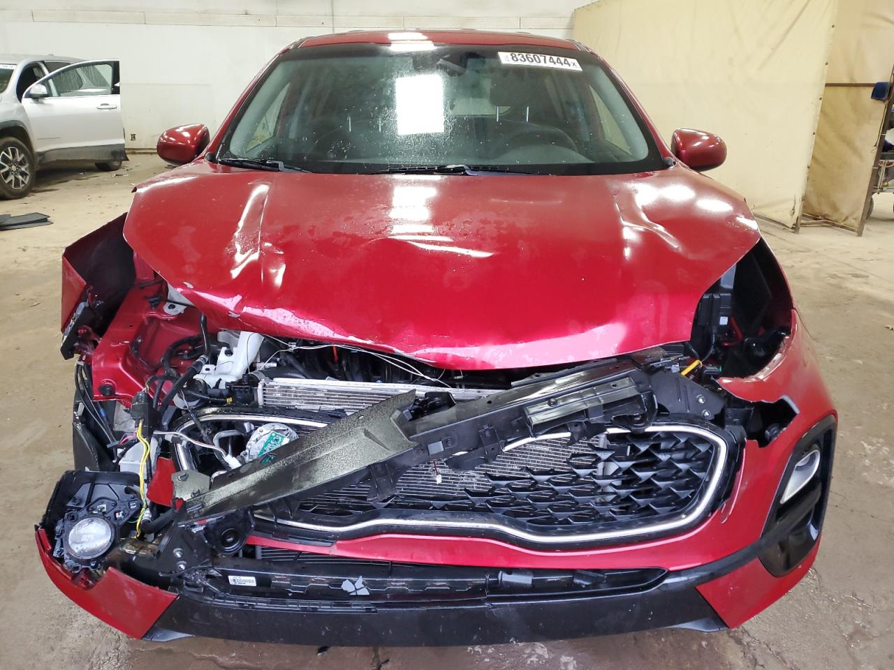 2020 KIA Sportage VIN KNDPMCACXL7723265 Copart auction photo, front end / minor dent/scratches damage thumbnail 5