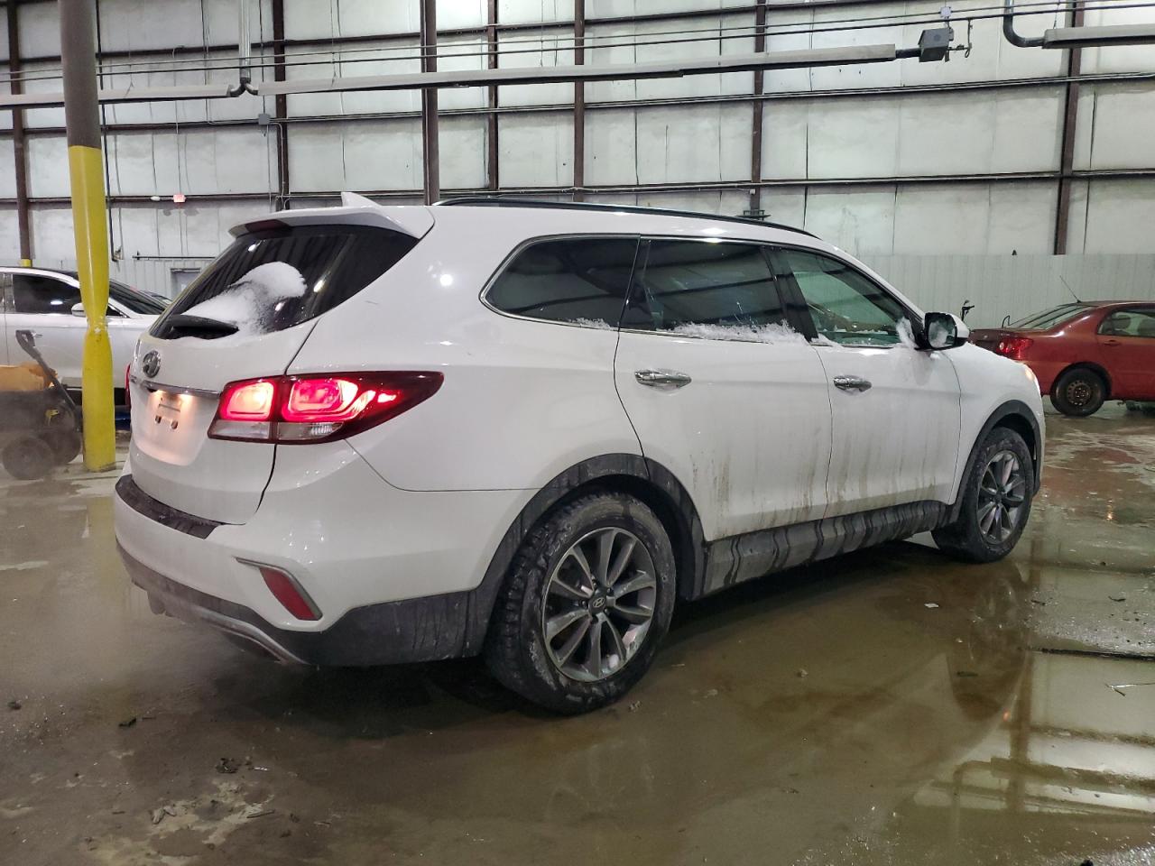 2017 Hyundai Santa Fe VIN KM8SM4HF9HU221710 Copart auction photo, mechanical damage thumbnail 3