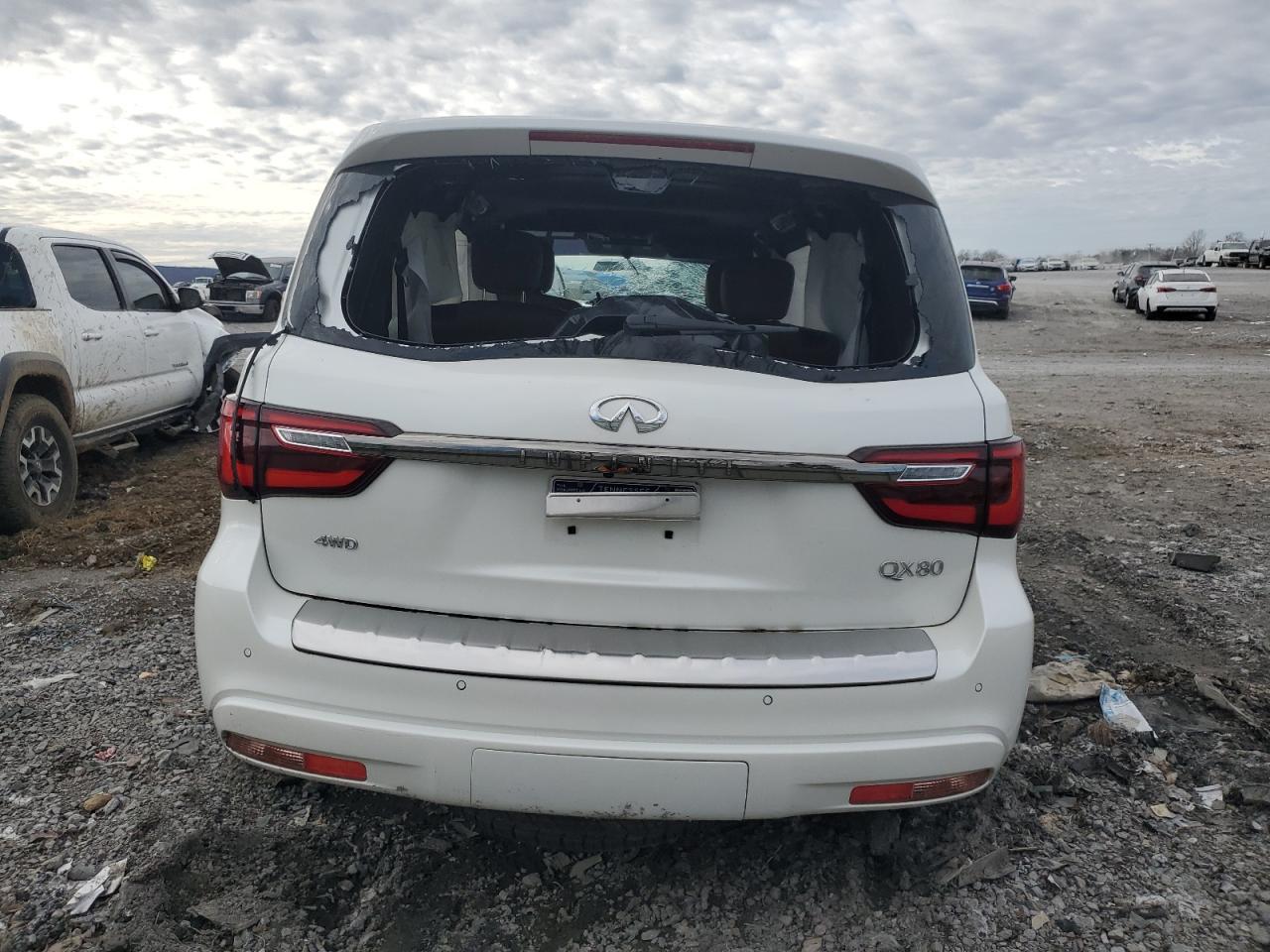 2024 Infiniti QX80 VIN JN8AZ2BE6R9326123 Copart auction photo, front end damage thumbnail 6