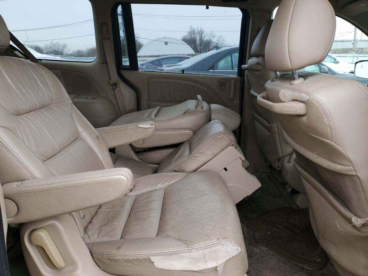 2007 Honda Odyssey VIN 5FNRL38747B119120 Copart auction photo, front end / rear end damage thumbnail 11