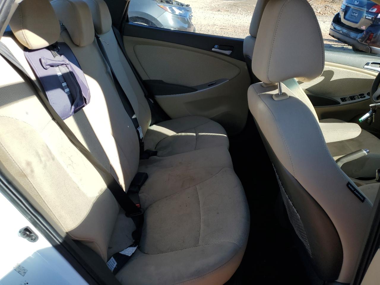 2013 Hyundai Accent VIN KMHCT4AE7DU535021 Copart auction photo, front end damage thumbnail 10