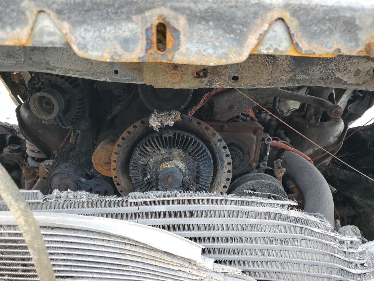 2004 Dodge RAM VIN 3D7KU28C84G227029 Copart auction photo, burn damage thumbnail 11